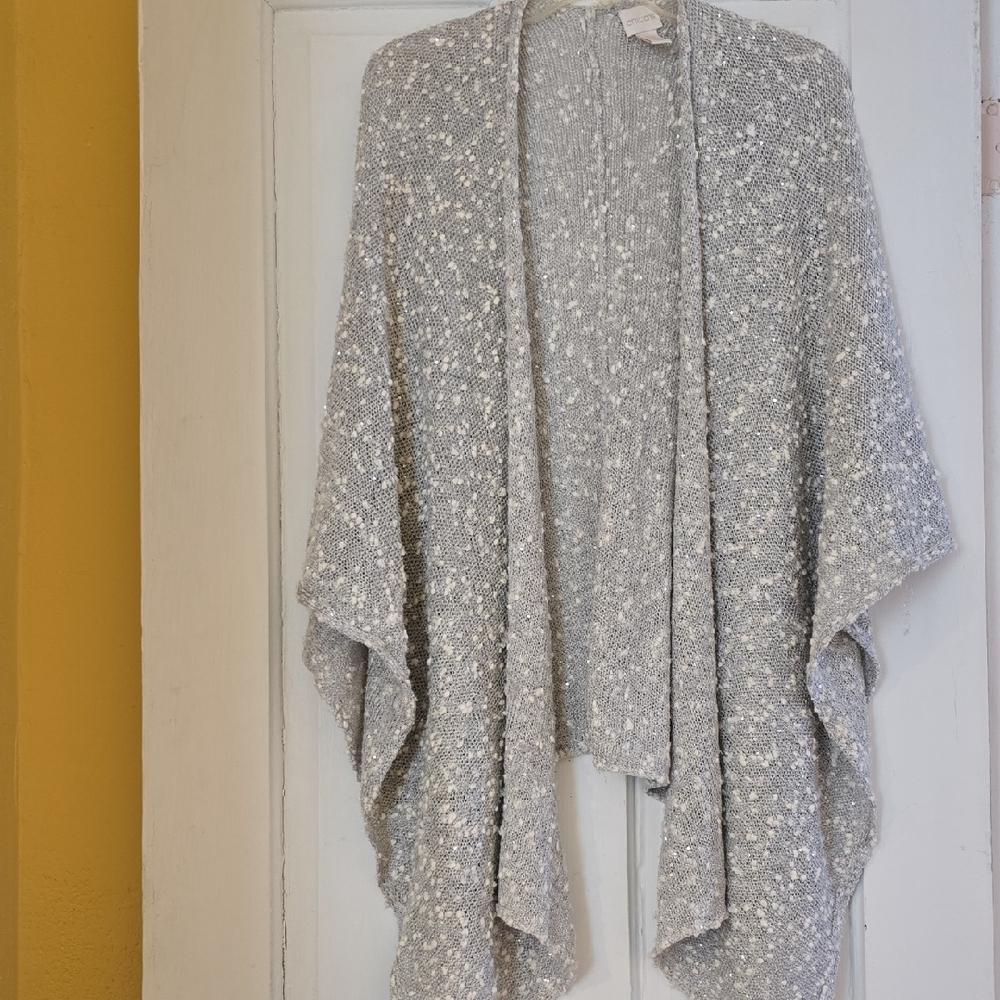 Chico's Elegant Sweater Shawl.